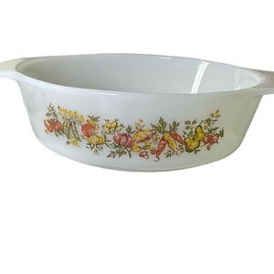Fire King Anchor Hocking  casserole serving dish.
